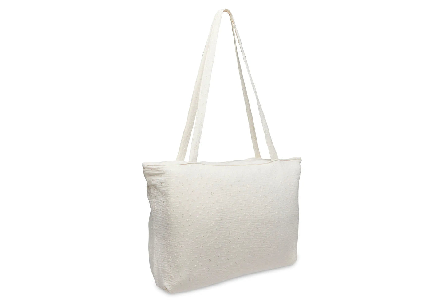 Sac Tote Bag Broderie - Ivoire Jollein