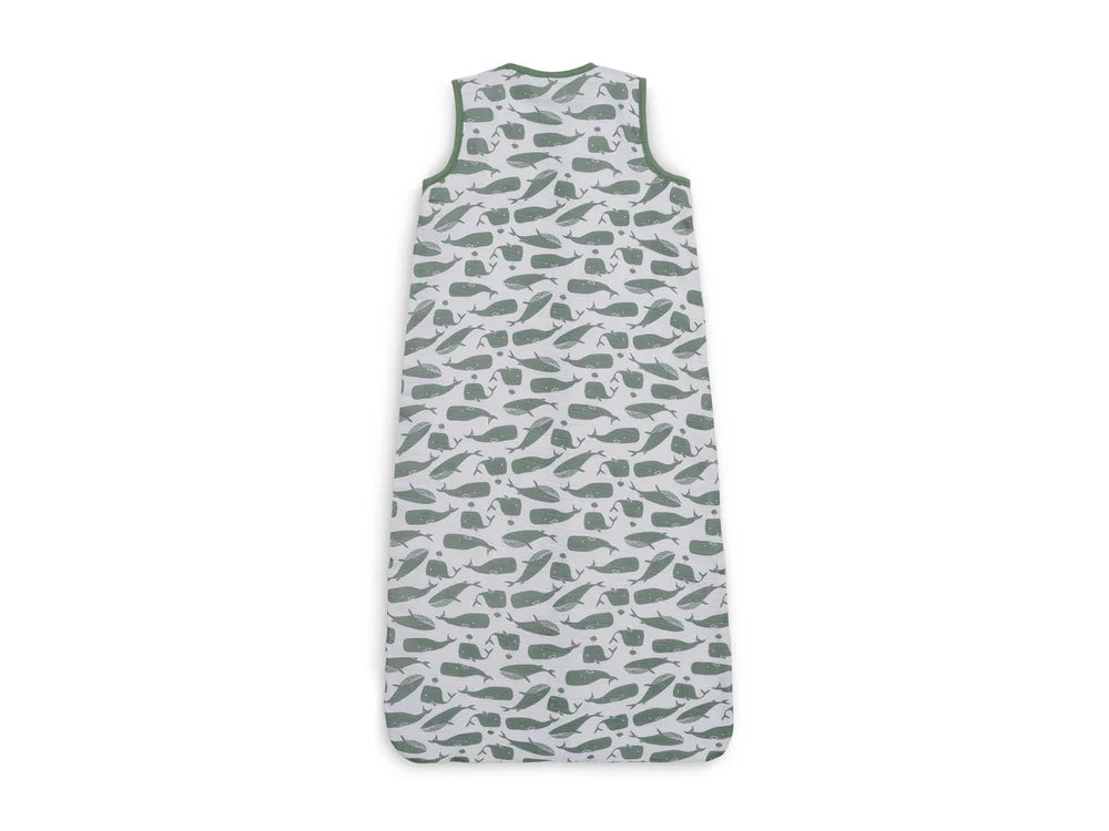 Gigoteuse gaze de coton Whales 70cm - Ash Green Jollein