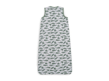 Gigoteuse gaze de coton Whales 70cm - Ash Green Jollein