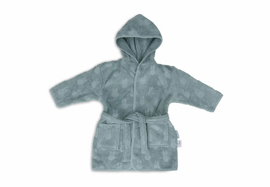 Peignoir en éponge Miffy Jacquard - Sea Green Jollein