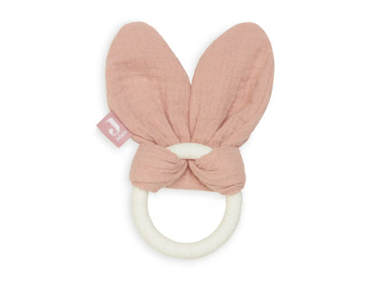 Anneau de Dentition en Silicone Bunny Ears - Rosewood Jollein