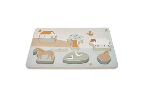 Puzzle en bois - Farm Jollein