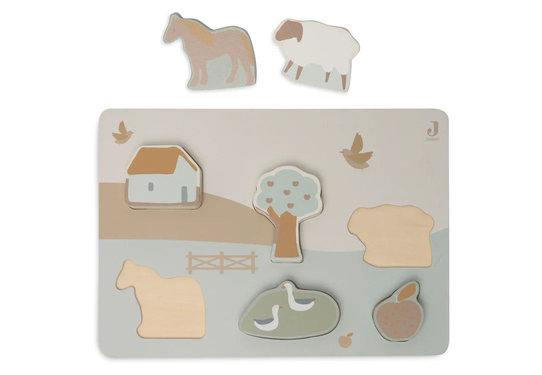 Puzzle en bois - Farm Jollein