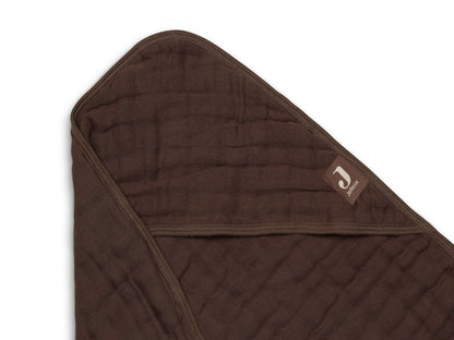 Cape de bain Wrinkled Coton 75x75cm - Chestnut Jollein