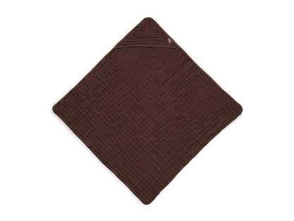 Cape de bain Wrinkled Coton 75x75cm - Chestnut Jollein