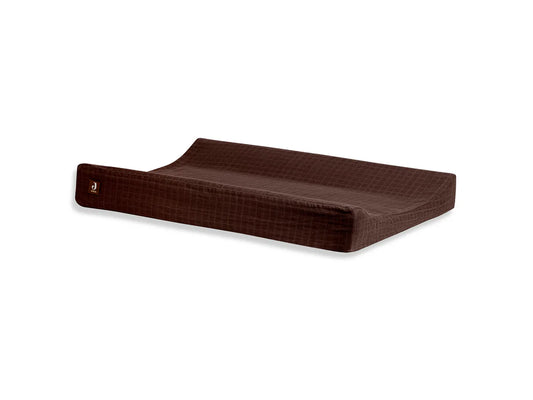 Housse matelas à langer Wrinkled Coton 50x70cm - Chestnut Tinours