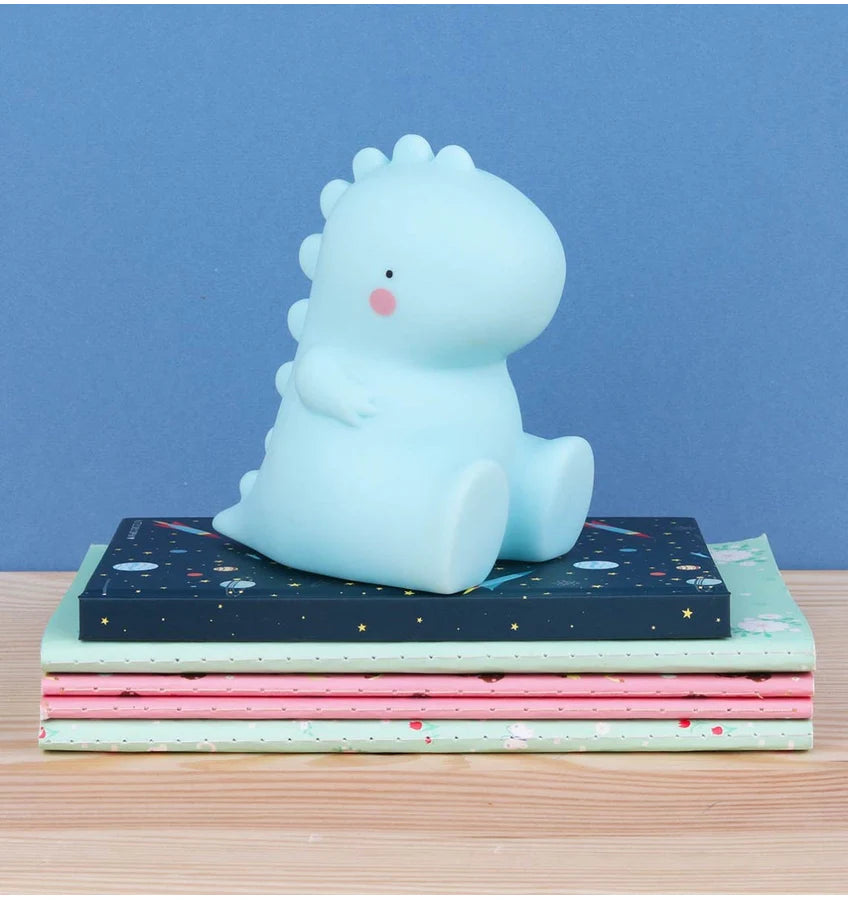 Petite veilleuse T-rex - bleu A little lovely company