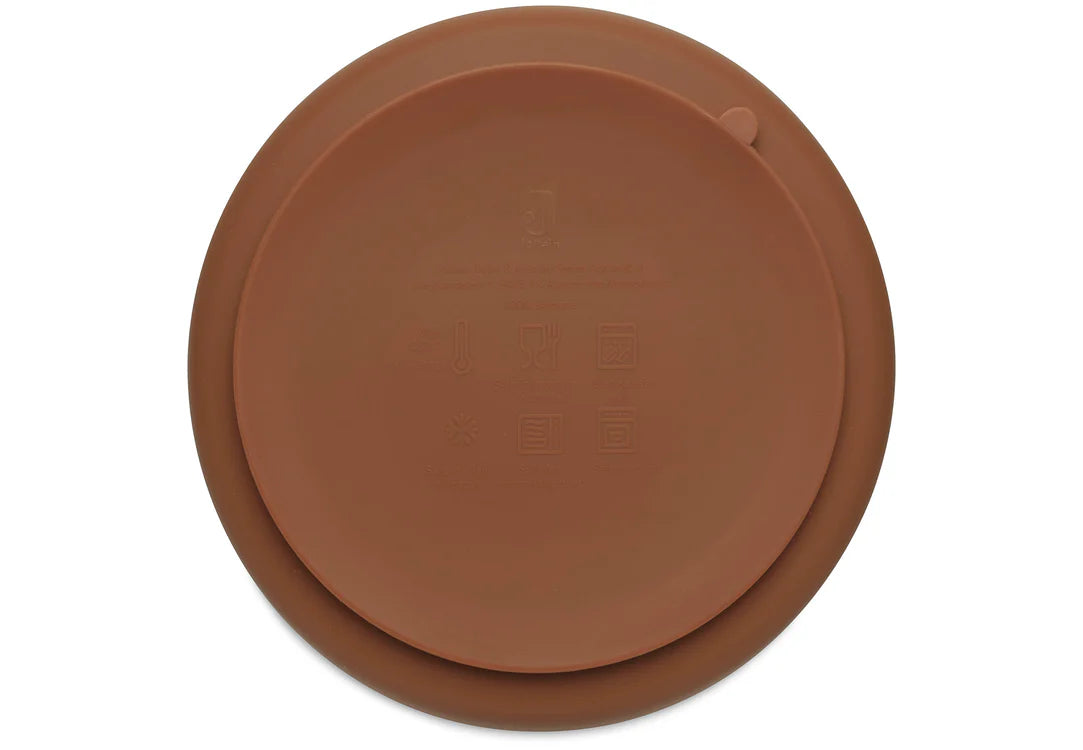 Assiette silicone - Caramel Jollein