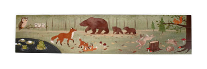 Puzzle 30 pièces - Animaux nordiques - 100 x 22 cm Filibabba