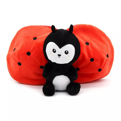 Peluche_Comet_la_coccinelle_Tomate_ouvert_face