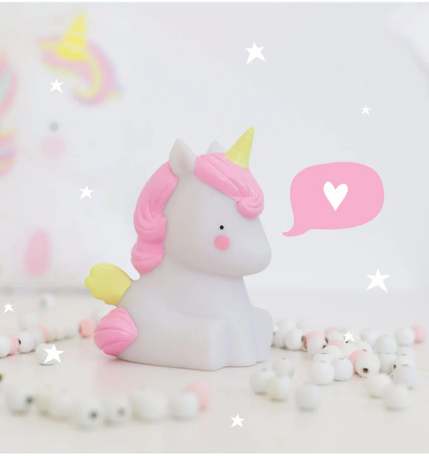 Petite veilleuse licorne 